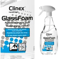 Clinex Profesionālas putas stikla spoguļu tīrīšanai bez svītrām un traipiem Stikla 650Ml 77-688