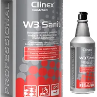 Clinex W3 Sanit 1L šķidrais koncentrāts sienu flīžu mazgāšanai tualetēs un vannas istabās 77-008