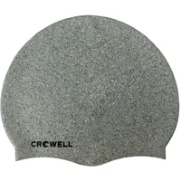Crowell Silicone swimming cap Recycling Pearl silver col.2 Kol.2Na