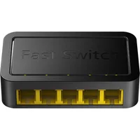Cudy Fs105D network switch Fast Ethernet 10/100 Black