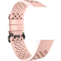 Devia band Deluxe Sport Mesh for Fitbit Charge 3  4 pink L Gsm0110049