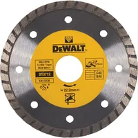 Dewalt-Akcesoria Turbo dimanta disks betonam, ķieģeļiem, klinkeram 125/22.23/7.5Mm Dewalt Dt3712-Qz