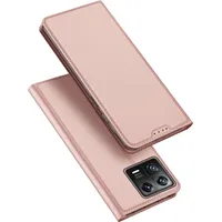 Dux Ducis Skin Pro Case Xiaomi 13 Flip Card Wallet Stand Pink Rose