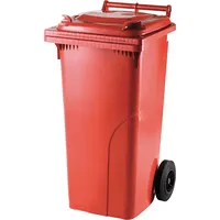 Europlast Austria Atkritumu un atkritumu tvertnes Sertifikāti - sarkans 120L 0004-6