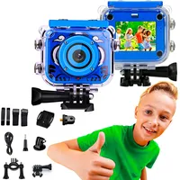 Extralink bērnu kamera H18 Blue  Kamera 1080P 30Fps, Ip68, 2,0 ekrāns Action