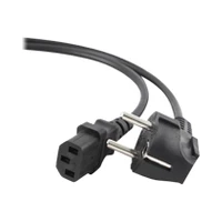 Gembird Pc-186 power cable Black 1.8 m Cee7/4 C14 coupler