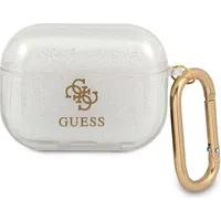 Guess Guapucg4Gt Airpods Pro cover Transparent Glitter Collection Gue001370