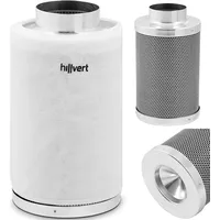 Hillvert Oglekļa filtrs ar priekšfiltru ventilācijai 30 cm diametrā. 102Mm līdz 85C 10090331