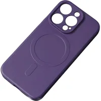 Hurtel Silikona maciņš ar Magsafe iPhone 15 Plus silikona korpusam violets 9145576279861