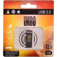 Imro pendrive 16Gb Usb 2.0 Black Black/16G