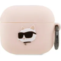 Karl Lagerfeld case for Airpods 3 Kla3Runchp pink 3D Silicone Nft
