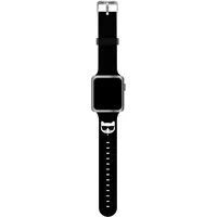 Karl Lagerfeld Choupette Head Watch Strap for Apple 42 44Mm Black Klawlslck