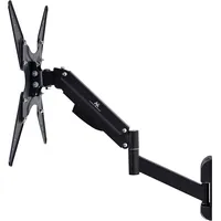 Maclean Tv or monitor holder black Mc-784 gas spring 32 -55 22Kg 2 arms