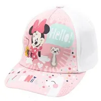 Mini Minnie Mouse 48 beisbola cepure, balta 5984 Min-Baby Cap-026-A-4