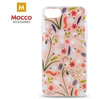 Mocco Spring Case Silikona Apvalks Priekš Apple iPhone Xs Max Rozā  Balta Sniegputenī 4752168063477
