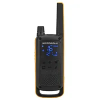 Motorola T82 Twin Pack two-way radio 16 channels Black,Orange Moto82