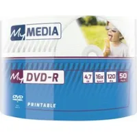 Mymedia Dvd-R 50Pack Printable 69202