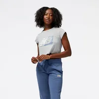 New Balance Sport Core Dual Colored Co Ag T-Shirt W Wt31817Ag