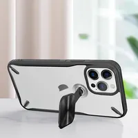 Nillkin Cyclops Case durable case with camera cover and foldable stand iPhone 13 Pro black Apple Iphone13 Black