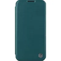 Nillkin Qin Book Pro Plain Leather Case for Apple iPhone 15 Max Exuberant Green 57983116954