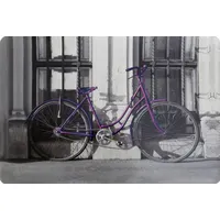 Paklājiņš galdam 30X43 Tērauda velosipēds violets 1165506