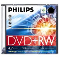 Philips DvdRw 4.7 Gb slim case Dw4S4S01F/10