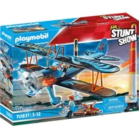 Playmobil Biplane Phoenix aerobatics show 70831