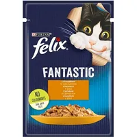 Purina Nestle Felix Fantastic with chicken in jelly - wet cat food 85G Art1114022