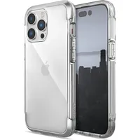 Raptic X-Doria Air Case for iPhone 14 Pro Max armored cover silver For Iphone Silver