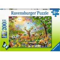 Ravensburger Childrens puzzle graceful deer family 200 pieces 13352