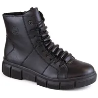 Rieker Comfortable, insulated platform boots W Rkr493A, black