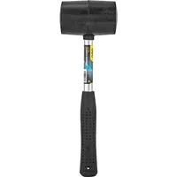Rubber Hammer Deli Tools Edl5616, 0.5Kg Black