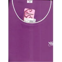 Sieviešu krekls ar īsām piedurknēm D 449 158/124 2Xl violets izšuvumu Zema cena 109260