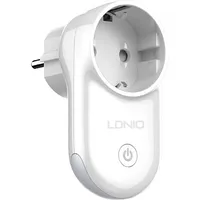 Smart Wi-Fi socket Ldnio Sew1058, with night light function White