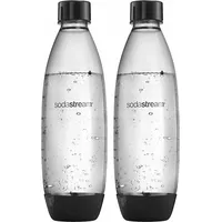 Sodastream Pet pudeles Duopack Fuse 2 pudeles, 1L, melnas 1741260410