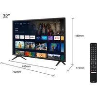 Tcl S52 Series 32 Hd Ready Led Smart Tv 32S5200