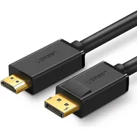 Ugreen Dp101 Displayport - Hdmi Cable Fullhd 3M Black 10203