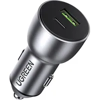 Ugreen fast car charger Usb  Typ C Quick Charge 3.0 Power Delivery 36 W 3 A gray Cd213 60980 60980-Ugreen