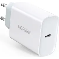 Ugreen fast wall charger travel adapter Usb Typ C Power Delivery 30 W Quick Charge 4.0 white 70161 70161-Ugreen