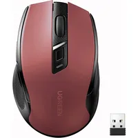Ugreen Mu006 wireless optical mouse Usb 2.4Ghz  Bluetooth 5.0 4000 Dpi - red 25752-Ugreen