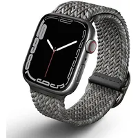 Uniq pasek Aspen Apple Watch 44 42 45 49 mm Series 4 5 6 7 8 Se Se2 Ultra Braided De szary pebble grey Uniq-45Mm-Aspdepgry