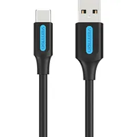 Vention Charging Cable Usb-A 2.0 to Usb-C Cokbc 0,25M Black