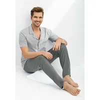 Vīriešu pidžama, 770 Xl, pelēka, īsām piedurknēm, garās bikses 1351185