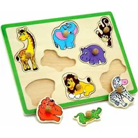 Wooden Puzzle Animals Zoo Puzle 50019