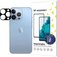 Wozinsky 9H rūdīts stikls iPhone 15 Pro Full Camera Glass, melns 9145576282236