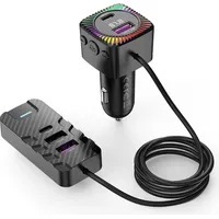 Xo transmiter Fm Bcc13 Bluetooth Mp3 car charger 6,2A black