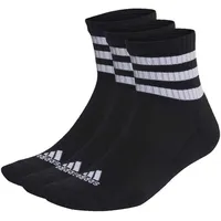 Adidas 3-Stripes Cushioned Sportswear Mid-Cut Socks 3 Pairs Ic1317