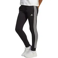 Adidas Essentials 3 Svītras franču frotē bikses Ic8770 / melnas M