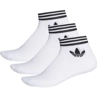 Adidas Skarpety adidas Originals Trefoil Ankle Socks 3P Ee1152 biały 43-46