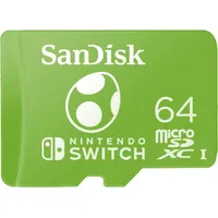 Atmiņas karte Sandisk Nintendo Switch 64Gb Microsdxc Sdsqxao-064G-Gn6Zn